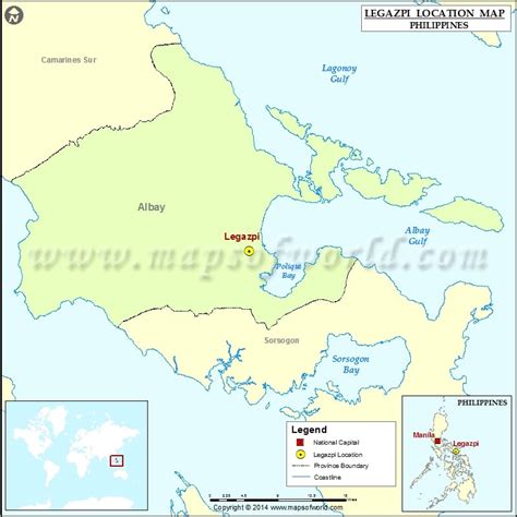 prc legazpi location|Legazpi City Location Map .
